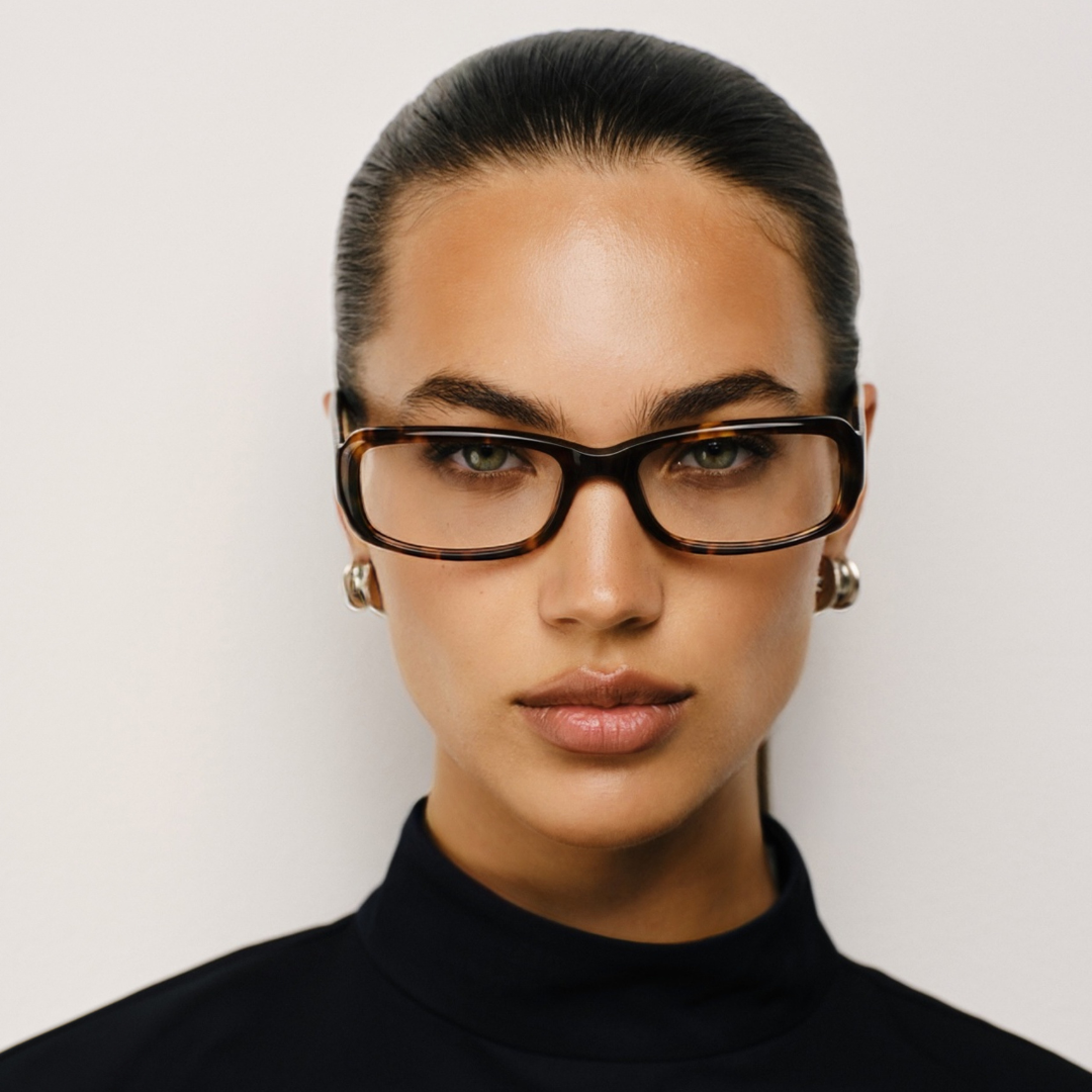 Avery in Brown Tortoise Optical Lens