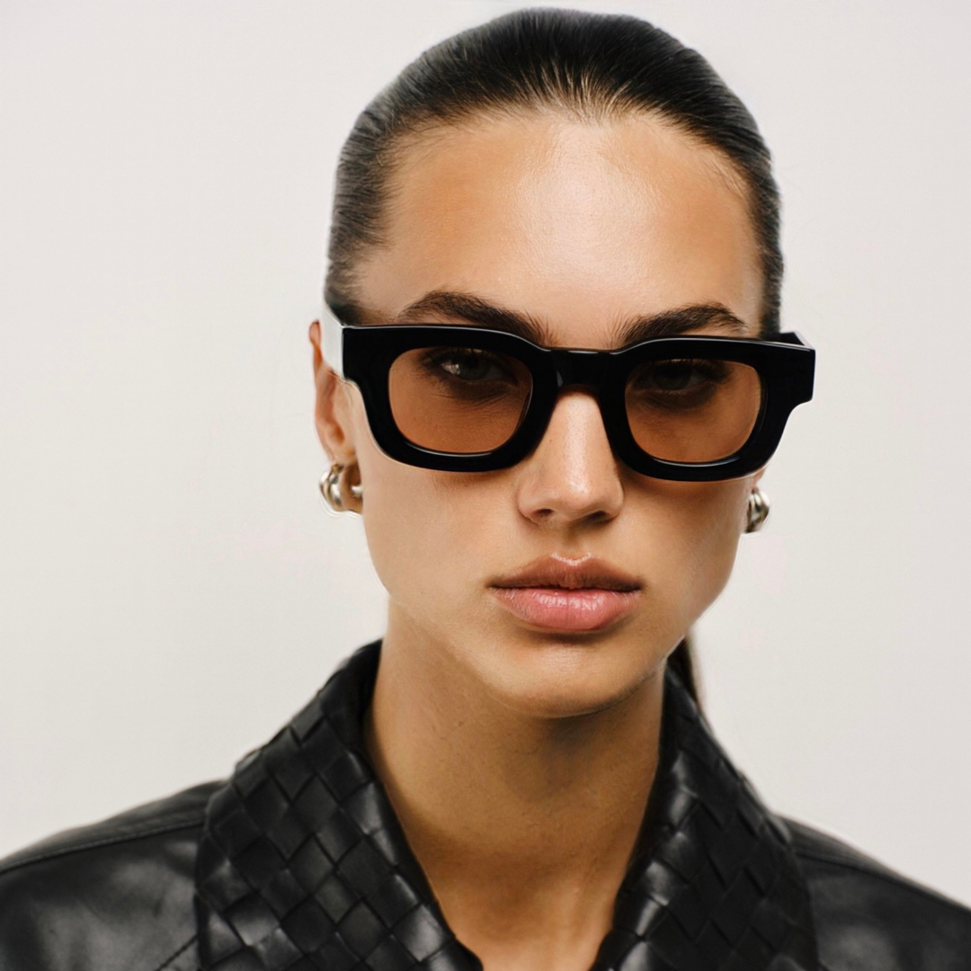 Miller in Gloss Black Brown Lens