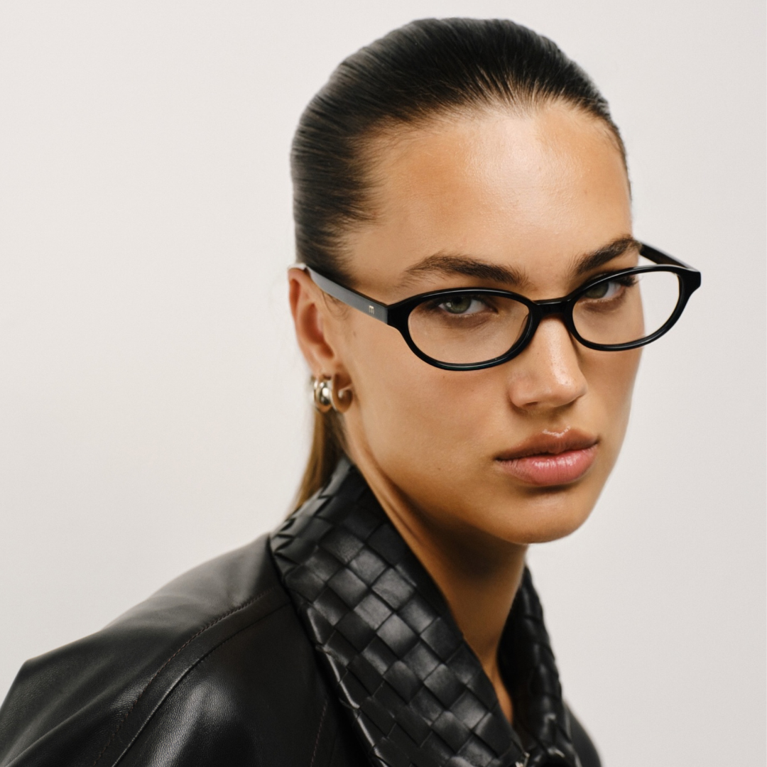 Dakota in Gloss Black Optical Lens