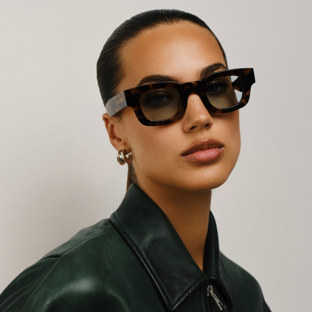 Miller In Brown Tortoise Green Lens