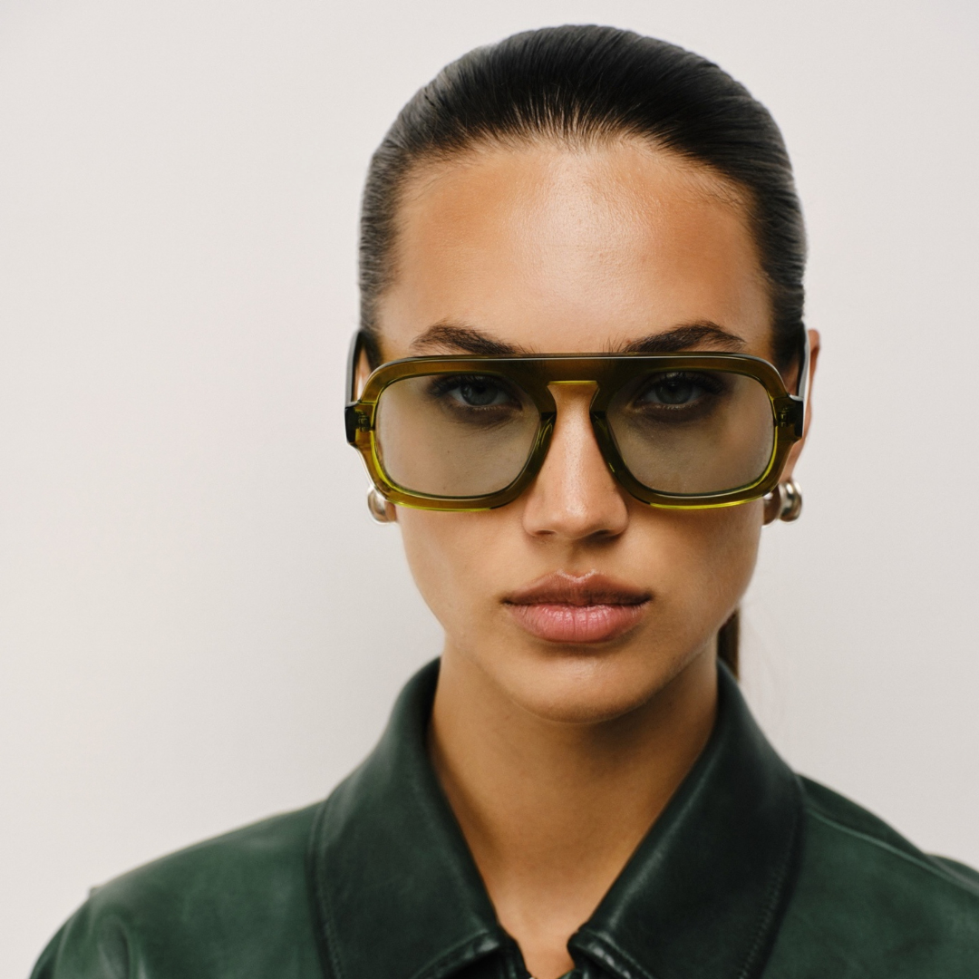 Jane in Olive Green