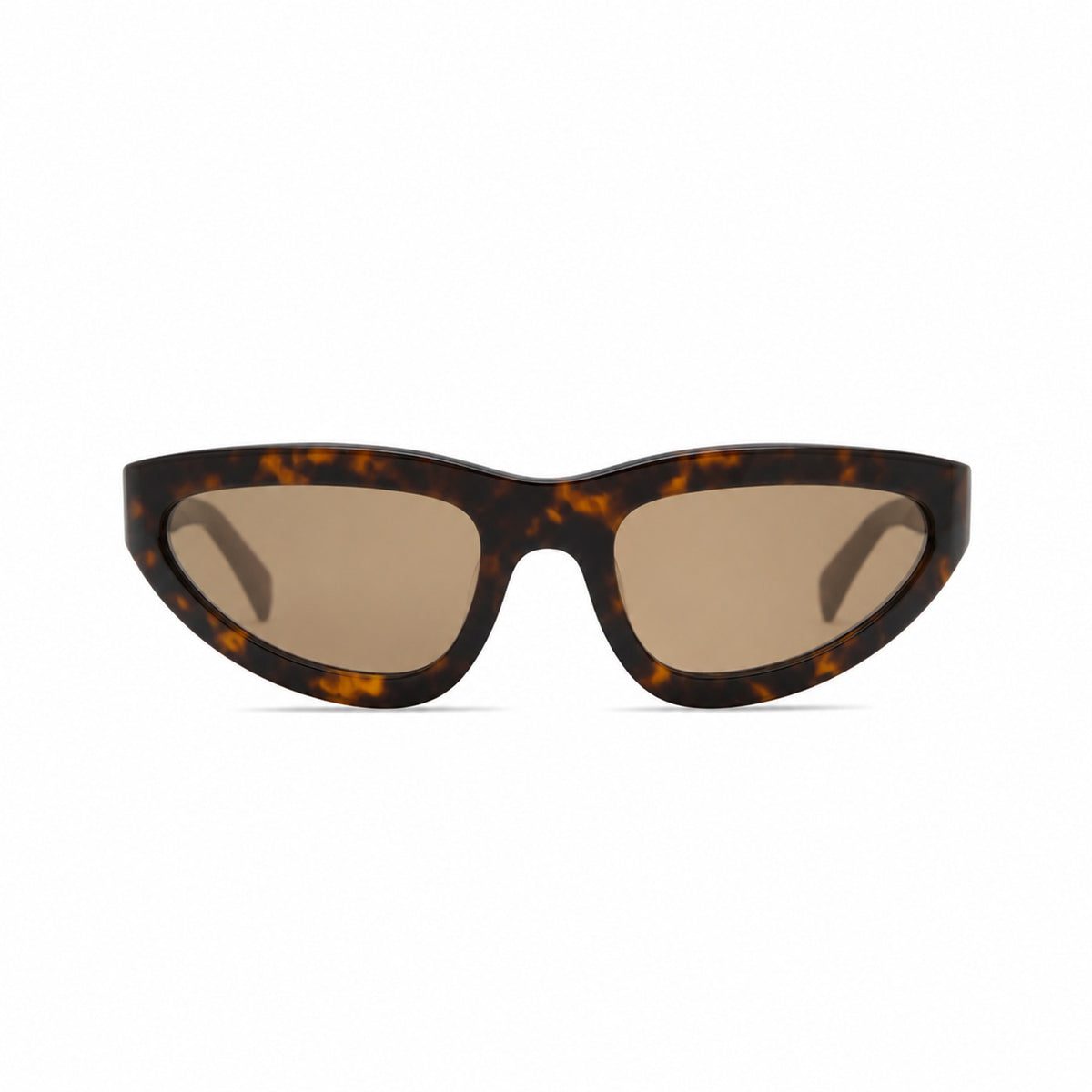 Sham in Brown Tortoise Gold Mirror Lens