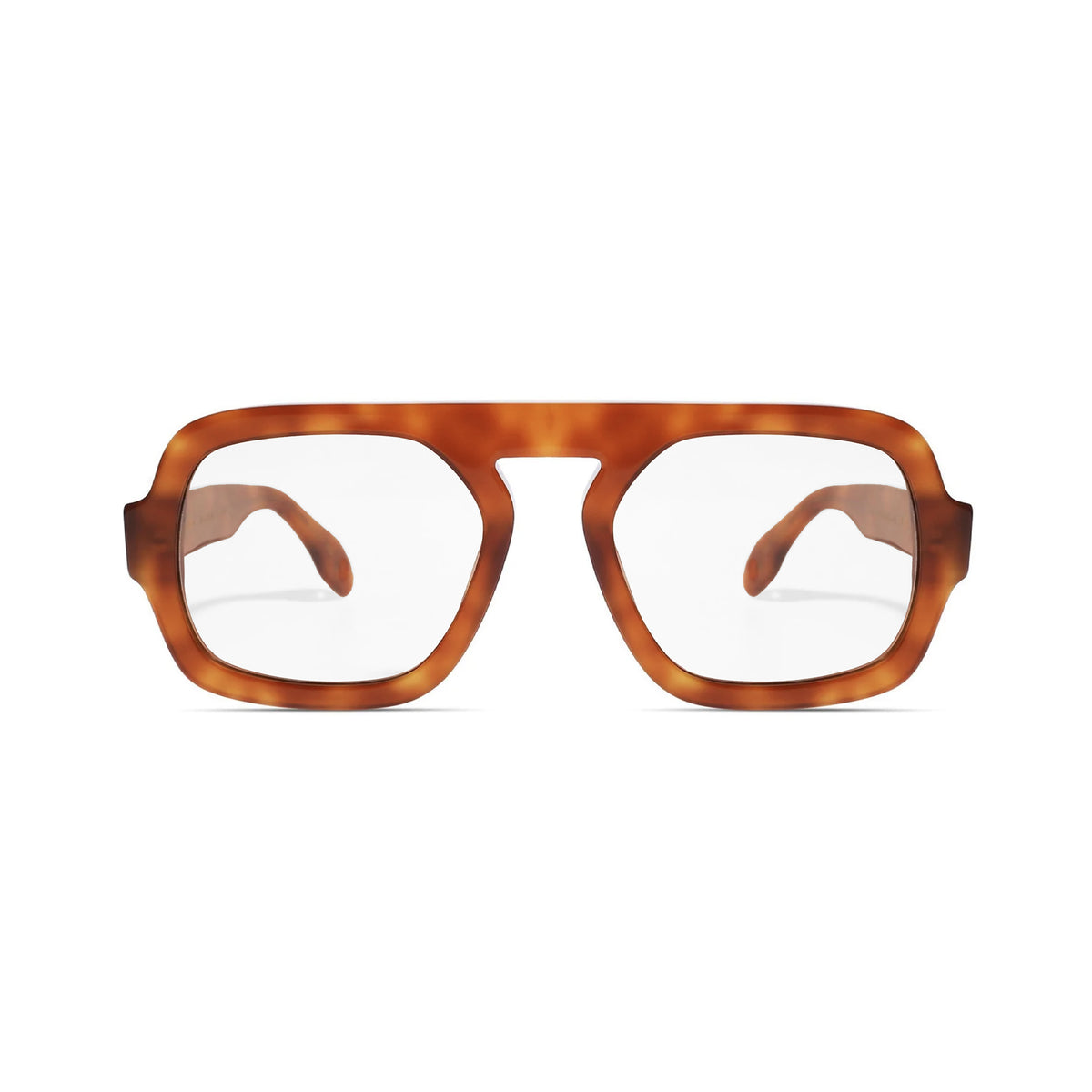 Jane in Light Brown Tortoise Optical Lens