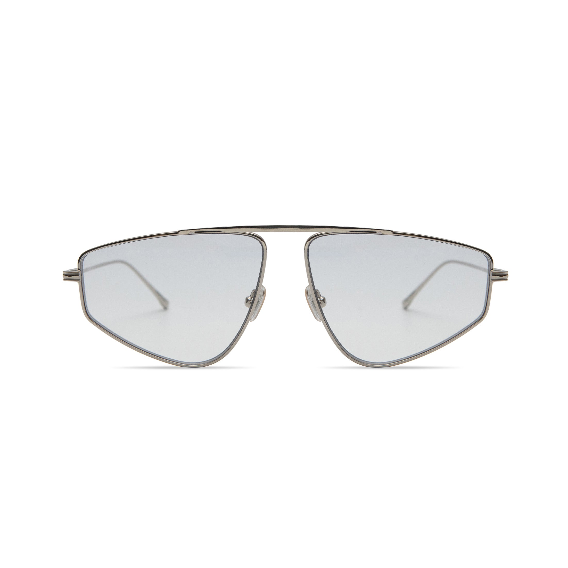 Riley in Silver Metal Purple Lens