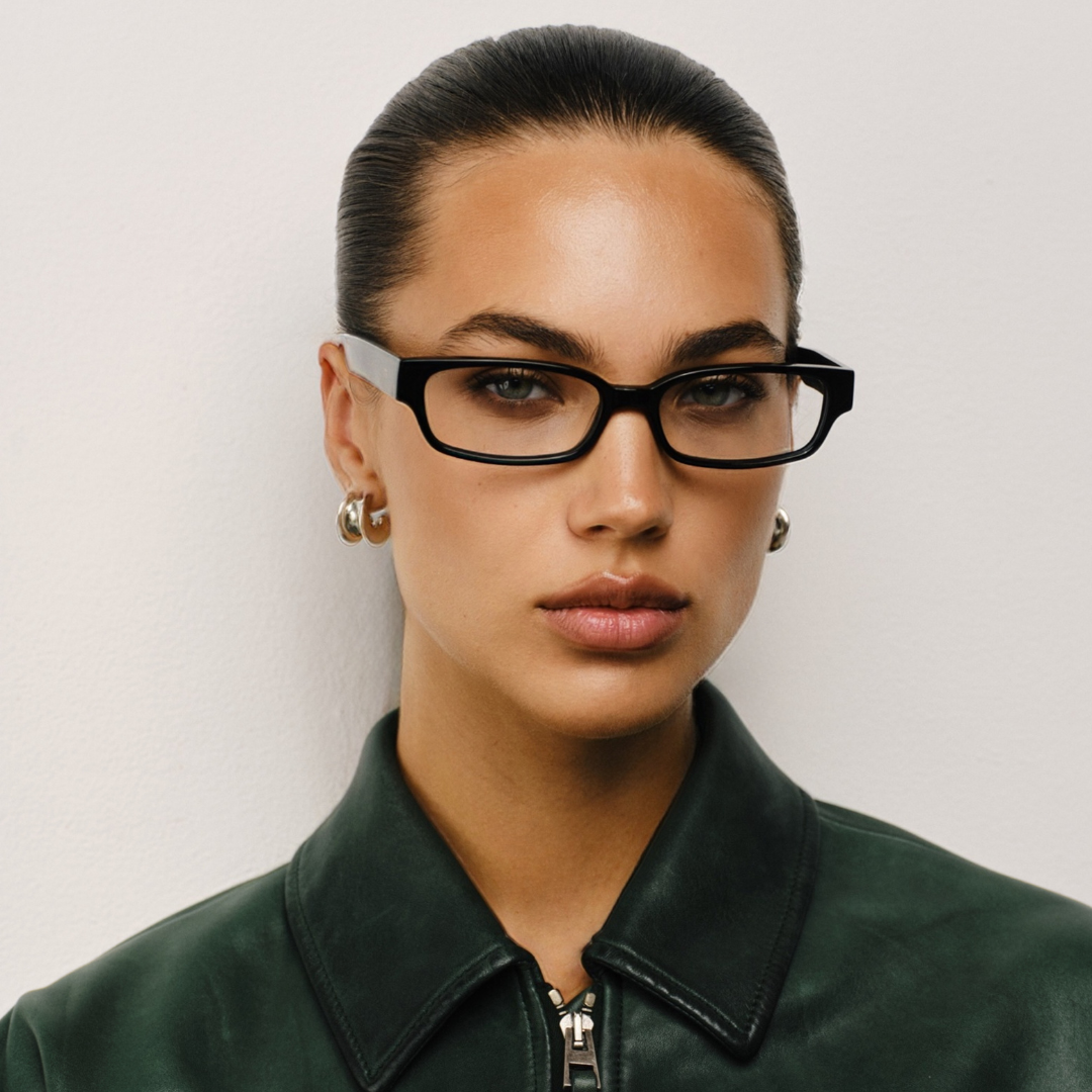 Paige in Gloss Black Optical Lens