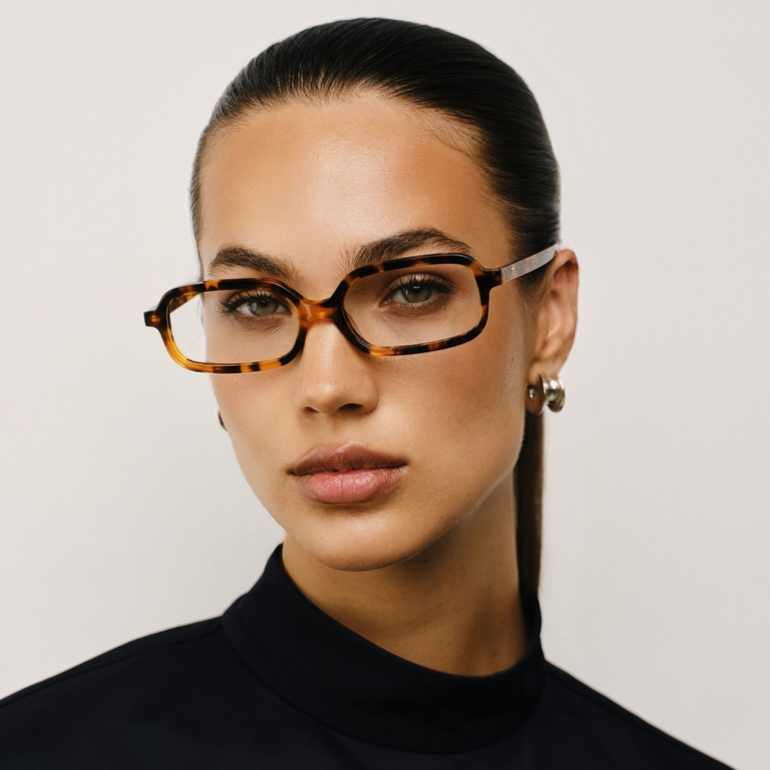 Millie in Brown Tortoise Optical Lens