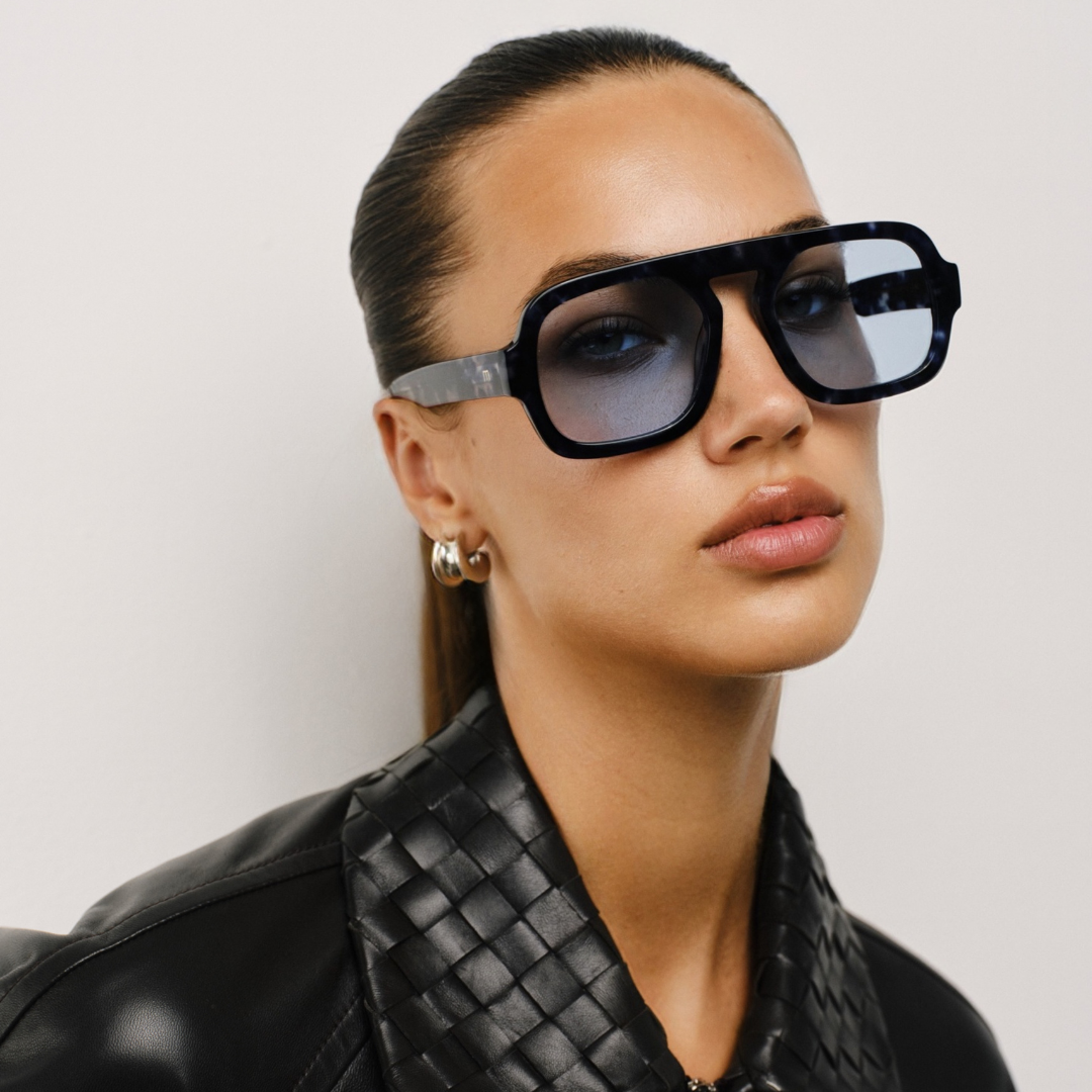 Jane in Blue Tortoise
