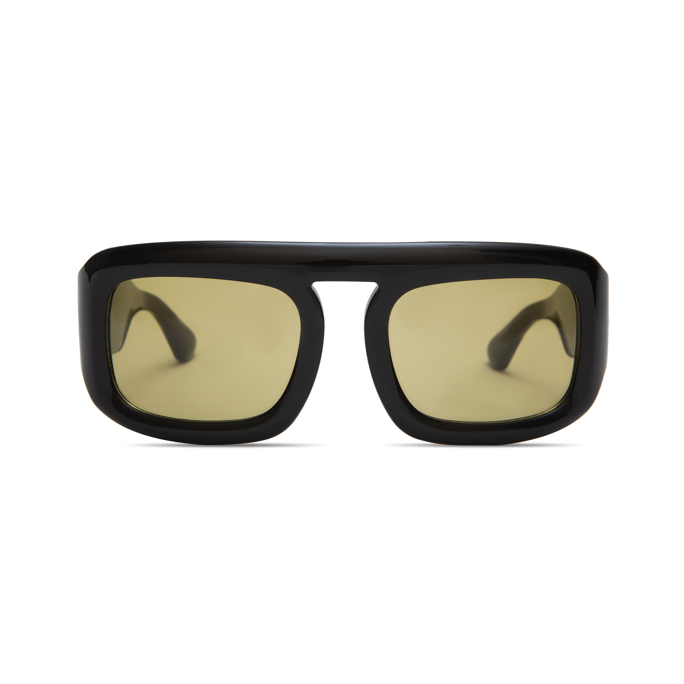 Aries in Gloss Black Olive Green Lens