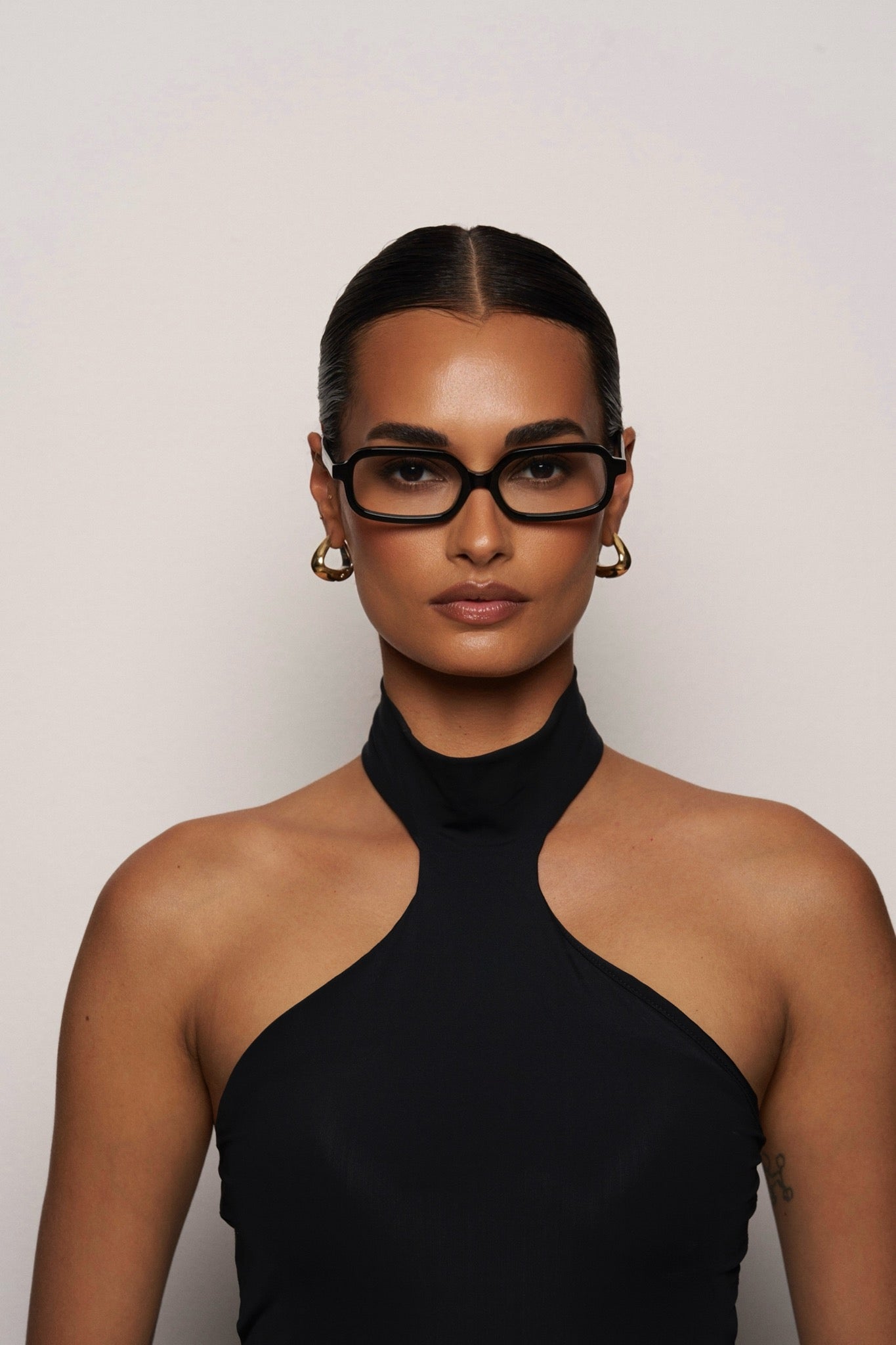 Millie in Gloss Black Optical Lens