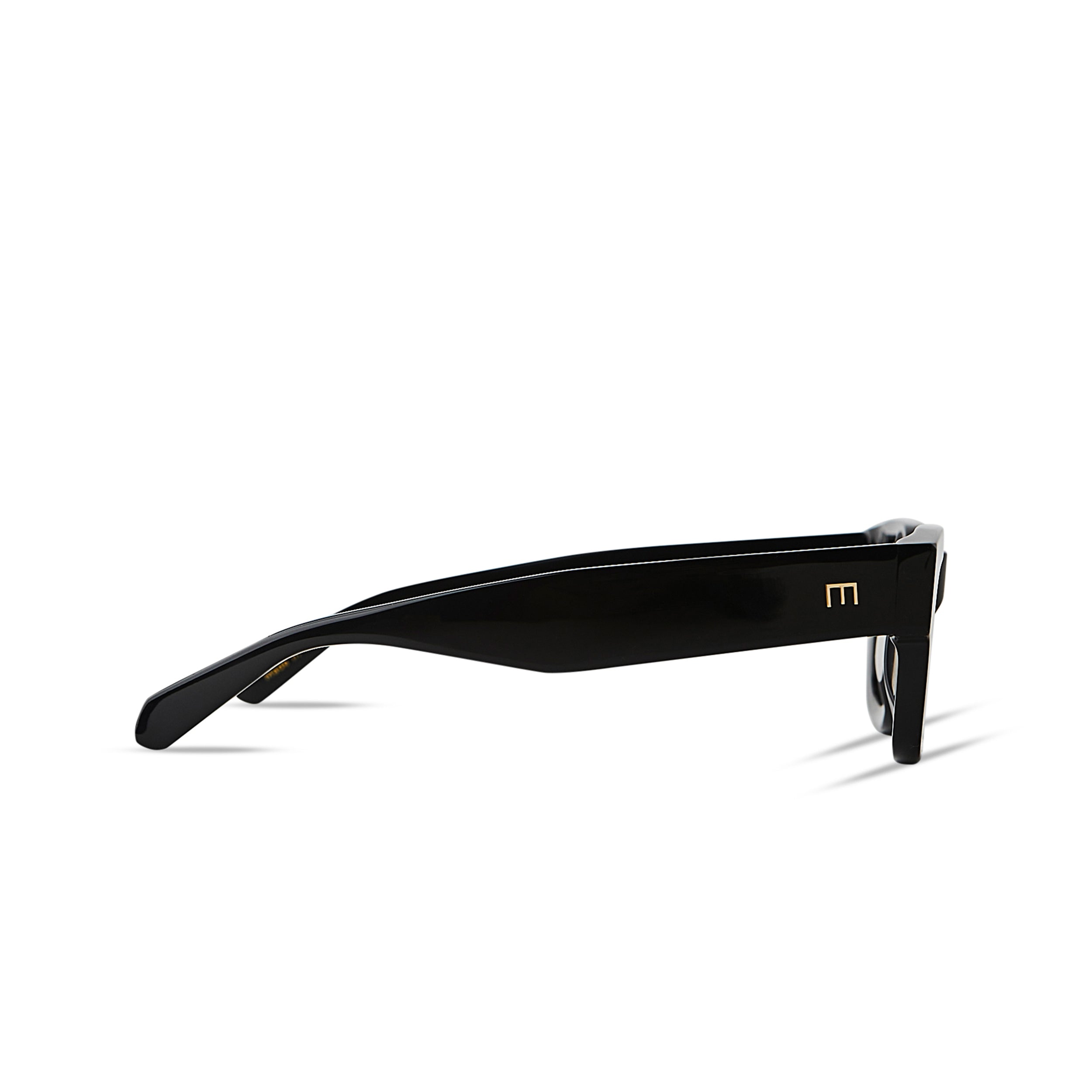 Miller in Gloss Black Brown Lens